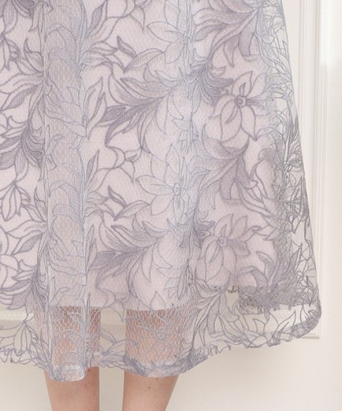 Couture Brooch(クチュールブローチ)/【新色追加！】チュール刺繍フレアスカート/img37