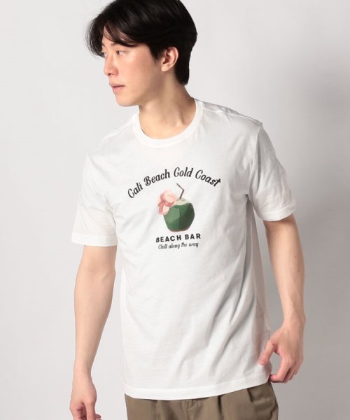 BENETTON (mens)(ベネトン（メンズ）)/サマーモチーフ半袖Tシャツ・カットソー/img11