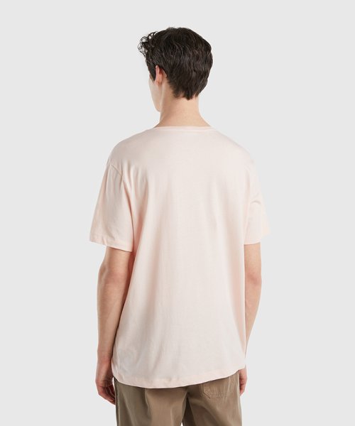 BENETTON (mens)(ベネトン（メンズ）)/ワンポイント刺繍デザイン半袖Tシャツ・カットソー/img01