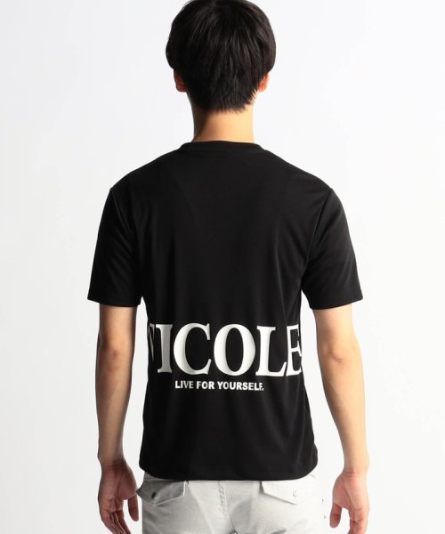 HIDEAWAYS NICOLE(ハイダウェイ ニコル)/【WEB限定商品】ロゴプリント半袖Ｔシャツ/img08