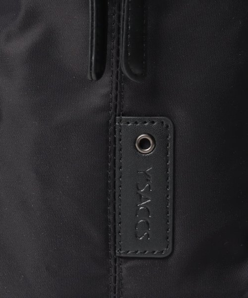 Y'SACCS(イザック)/【CORDURA×リサイクルレザー】ラウンドフラップミニショルダー/img04