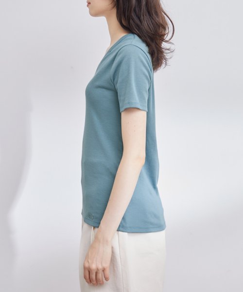 ROPE'(ロペ)/【PETIT BATEAU（プチバトー）×ROPE'】VネックTEE/img08