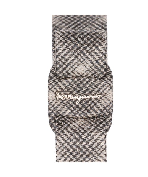 サルヴァトーレ フェラガモ Salvatore Ferragamo カチューシャ へアクセサリー レディース 幅広 リボン 大人 ベージュ 340275 75 サルヴァトーレ 75 NA2853325236(21689円)