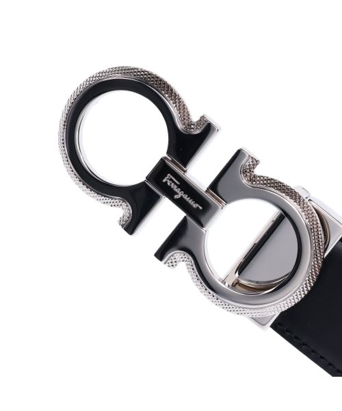 サルヴァトーレ フェラガモ Salvatore Ferragamo レザーベルト メンズ リバーシブル 本革 イタリア製 ビジネス REVERSIBLE LE Ferragamo サルヴァトーレ フェラガモ Salvatore