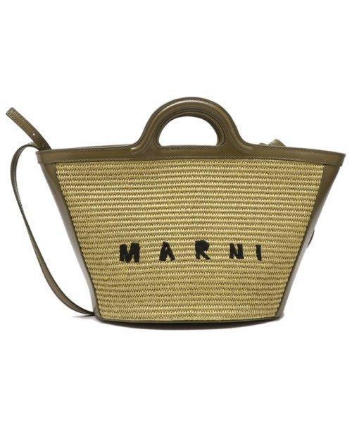 MARNI(マルニ)/マルニ ハンドバッグ ショルダーバッグ トロピカリア Sサイズ 2WAY かごバック カーキ レディース MARNI BMMP0068Q0 P3860 00V2/img05