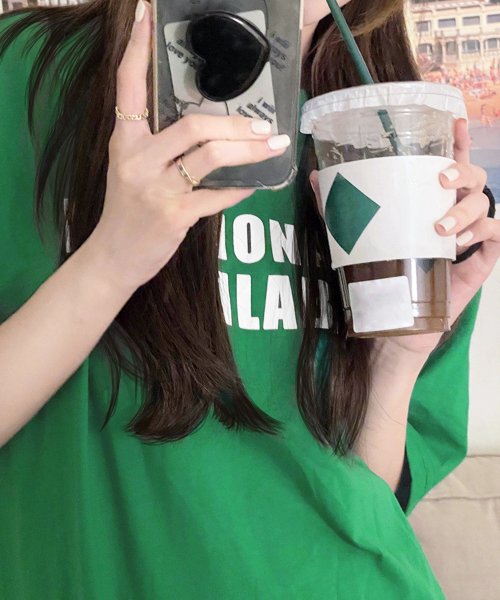 半袖ロゴ付きロングワンピース レディース 10代 20代 30代 春服 夏 韓国ファッション カジュアル 夏ワンピース ストリート 大きいサイズ 人気・おすすめ｜多用途・生活用品におすすめ キャンペーン中 即納 即日発送サービス