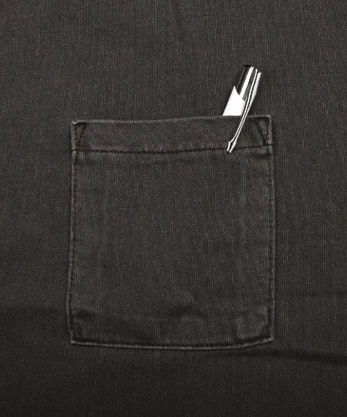 LUXSTYLE(ラグスタイル)/胸ポケットワンポイント刺繍Tシャツ/Tシャツ メンズ 半袖 胸ポケット 刺繍 ロゴ/img12