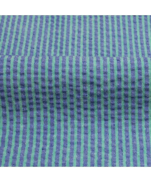 Pitta Re:)(ピッタリ)/サッカー オープンカラー カジュアルシャツ  半袖 メンズ/img04