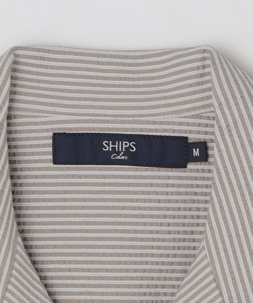 SHIPS Colors  MEN(シップスカラーズ　メン)/SHIPS Colors: カット サッカー オープンカラー 半袖シャツ/img31