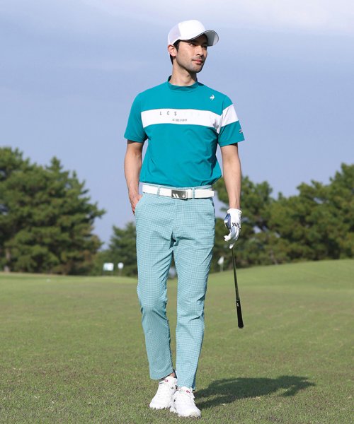 le coq sportif GOLF (ルコックスポルティフ（ゴルフ）)/EXcDRYモックネック半袖シャツ (吸汗速乾/ストレッチ/UV CUT(UPF50+)/高速ドライ/EXcDRY D－Tec（エクシー【アウトレット】/img05