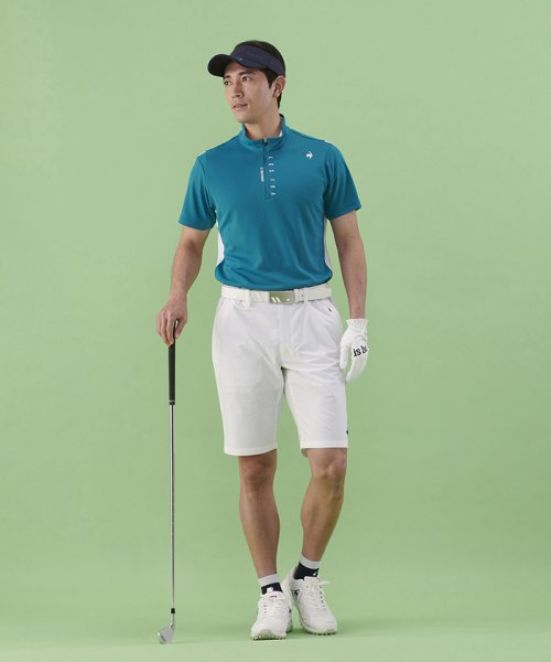 le coq sportif GOLF (ルコックスポルティフ（ゴルフ）)/サンスクリーン ハーフジップ半袖シャツ【アウトレット】/img10