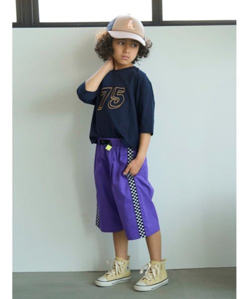 SHOO・LA・RUE(Kids) (シューラルーキッズ)/【110－140cm】サイドライン使いハーフパンツ/img13