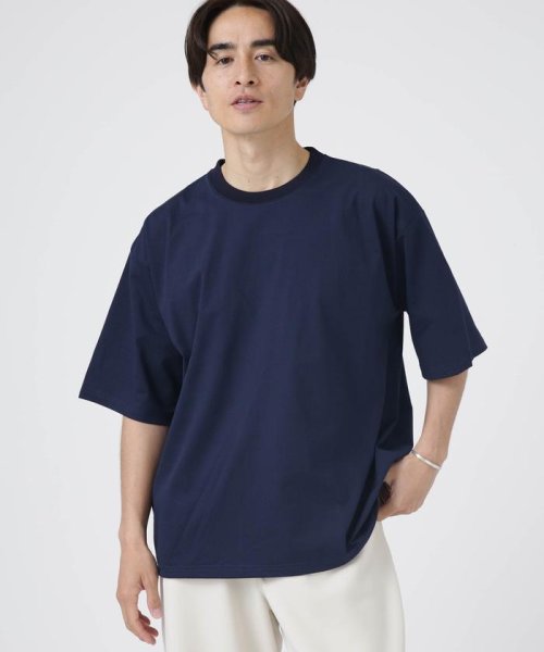nano・universe(ナノ・ユニバース)/LB.04/シルケットサッカーワイドTシャツ/img14