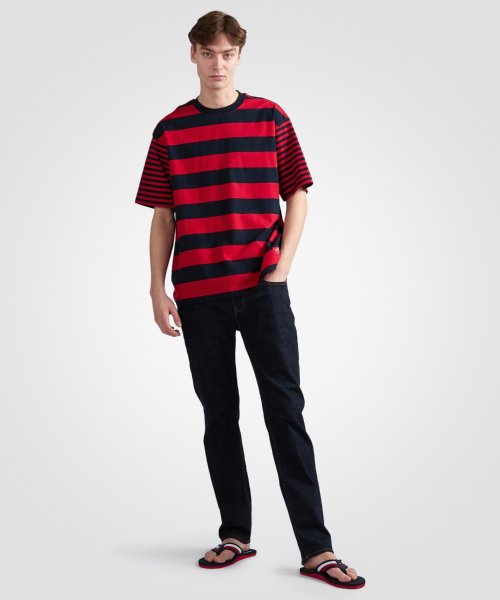 TOMMY HILFIGER(トミーヒルフィガー)/IM BRETON STRIPE CLASH TEE/img01