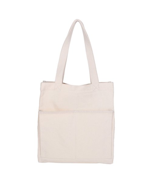 GYDA(ジェイダ)/GYDA ジェイダ トートバッグ キャンバス レディース A4サイズ対応 CANVAS TOTE ブラック アイボリー 黒 GY－B081/img03