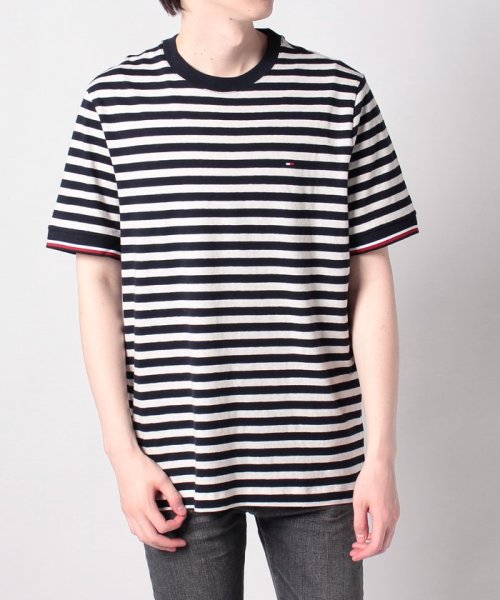 TOMMY HILFIGER(トミーヒルフィガー)/NATURAL TECH STRIPED TEE/img08
