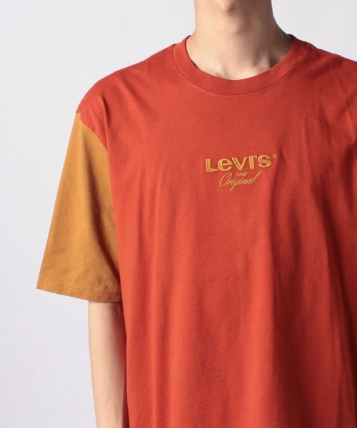 LEVI’S OUTLET(リーバイスアウトレット)/リーバイス/Levi's オーバーサイズTシャツ オレンジ STAY LOOSE TEE STREET ROOIBOS TEA COLORB/img08