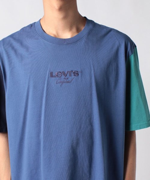 LEVI’S OUTLET(リーバイスアウトレット)/リーバイス/Levi's オーバーサイズTシャツ ブルー STAY LOOSE TEE STREET TRUE NAVY COLORBLO/img08