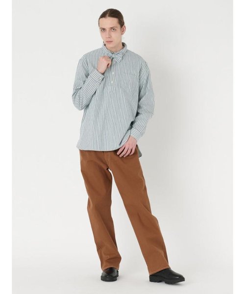 Levi's(リーバイス)/LEVI'S(R) VINTAGE CLOTHING ポップオーバー サンセットシャツ CLASSIC ブルー ECRU/img14