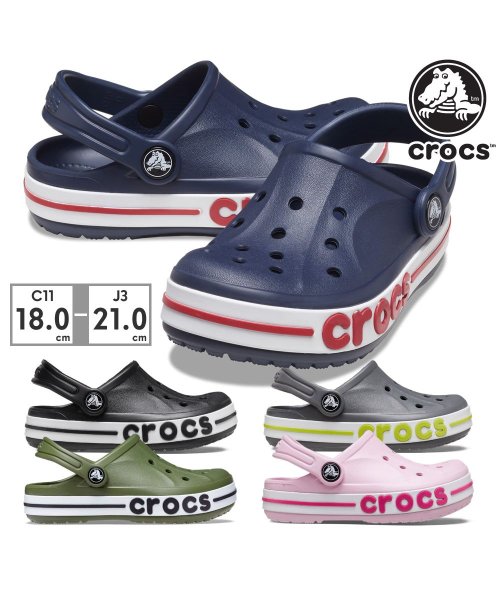 crocs(クロックス)/クロックス crocs キッズ 207019 バヤバンド クロッグ 001 0GX 309 410 6TG/img01