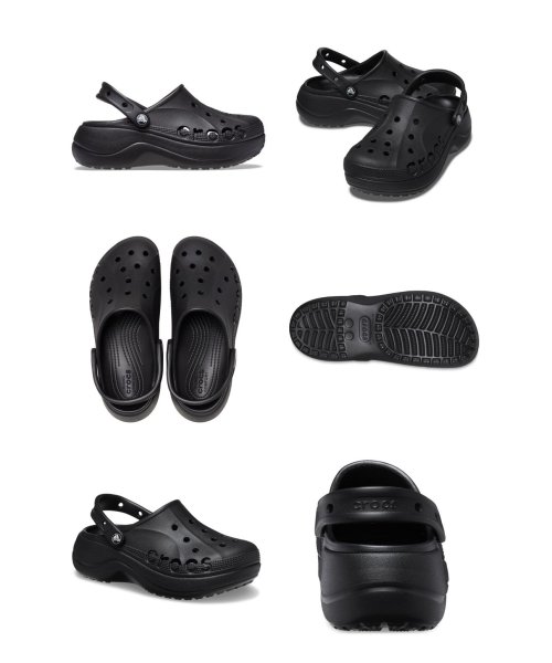 crocs(クロックス)/クロックス crocs レディース 208186 バヤ プラットフォーム クロッグ 001 100/img02