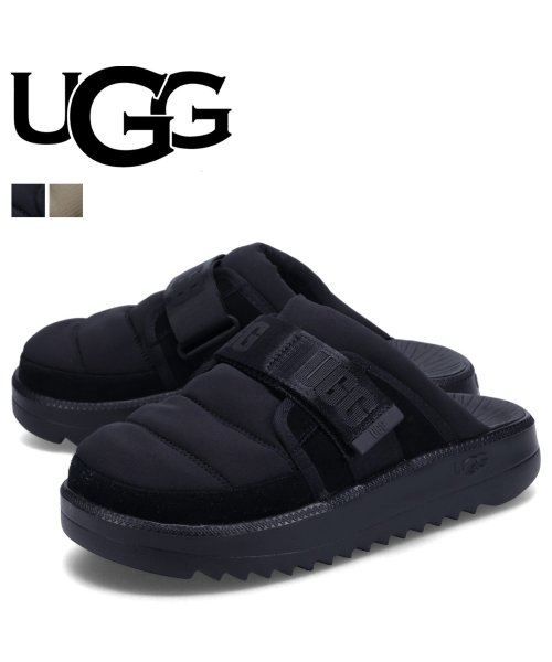 UGG(UGG)/UGG アグ サンダル スライドサンダル マクサー ストラップ メンズ MAXXER STRAP SLIDE ブラック カーキ グリーン 黒 1137971/img01