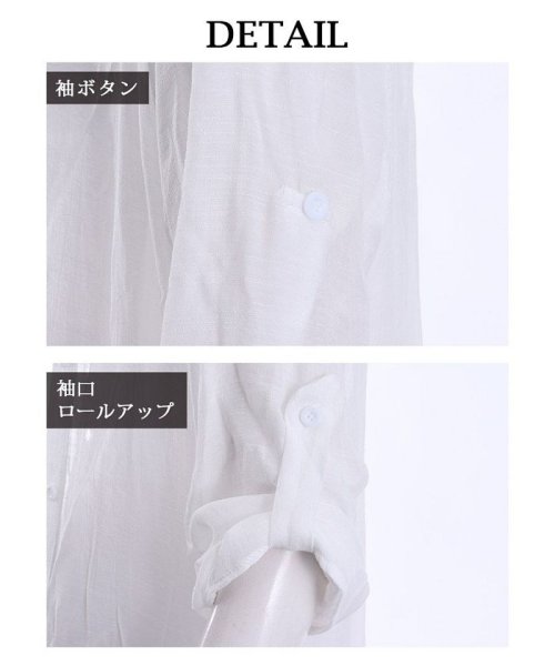 Rew-You(リューユ)/Ryuyu ビーチウェア 袖付き ビーチウェア 体型カバー ロング丈/img11