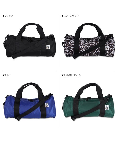 Drifter(ドリフター)/Drifter ドリフター バッグ ショルダーバッグ ボストン ダッフル メンズ レディース DRUM BAG M ブラック ブルー グリーン レオパード 黒 /img02