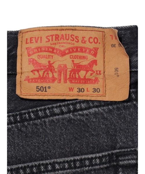 Levi's(リーバイス)/501(R) ジーンズ ブラック WORN IN/img12