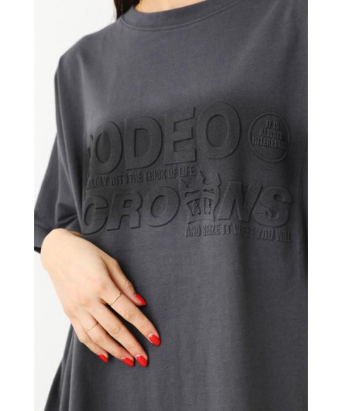 RODEO CROWNS WIDE BOWL(ロデオクラウンズワイドボウル)/SPRAYエンボスロゴTシャツ/img11