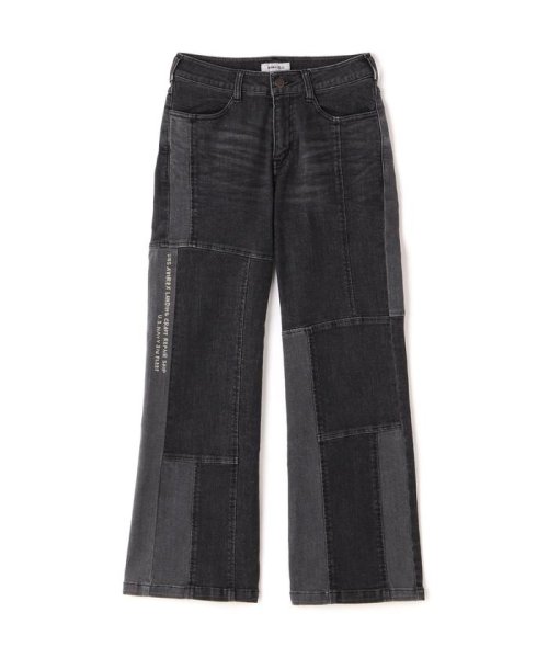 AVIREX(AVIREX)/REMAKE DENIM SEMI FLARE WITH PRINT/img05