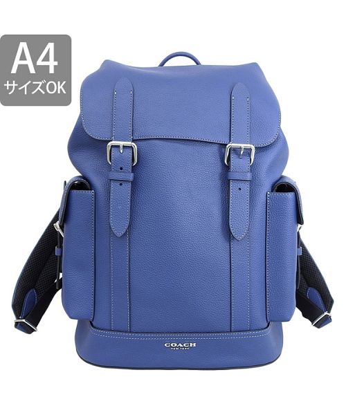 正規品販売! いずみ様コーチ リュック ハドソン ペプルドレザー A4収納