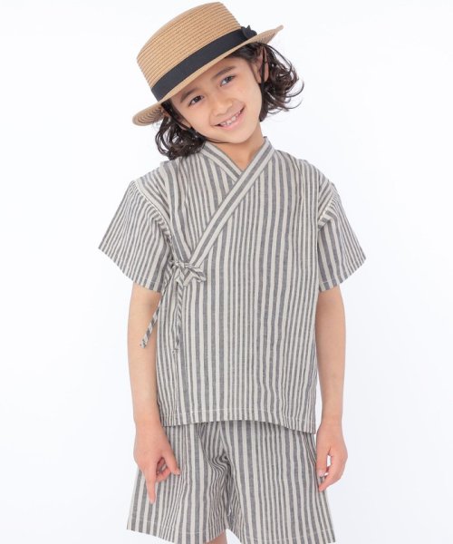 SHIPS KIDS(シップスキッズ)/SHIPS KIDS:100～120cm / 綿麻 甚平/img01