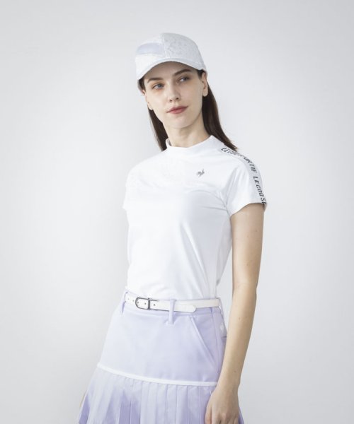 le coq sportif GOLF (ルコックスポルティフ（ゴルフ）)/【RIJOUME/リジューム】モックネック半袖シャツ (EM00:直営店限定カラー)【アウトレット】/img19