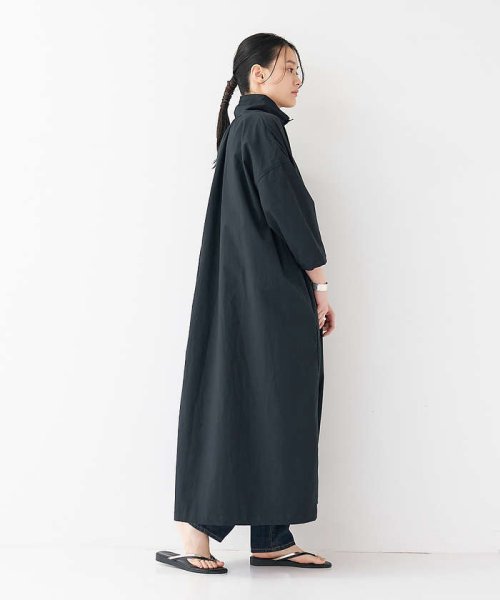 collex(collex)/【Yarmo/ヤーモ】High Collar Gathered Dress ハイ/img08