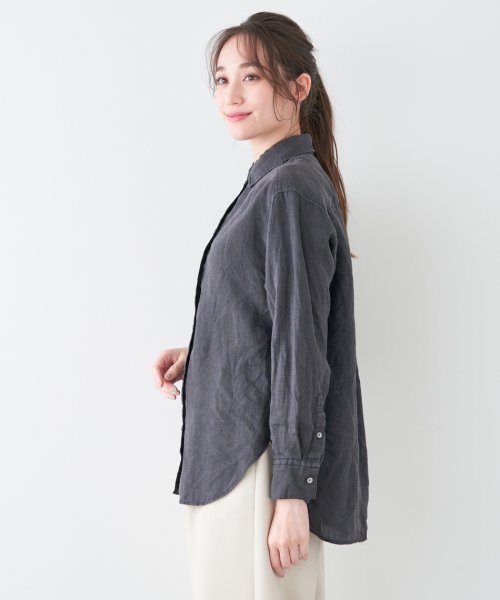 MICA&DEAL(マイカアンドディール)/【セットアップ対応商品】washed linen shirt/img06