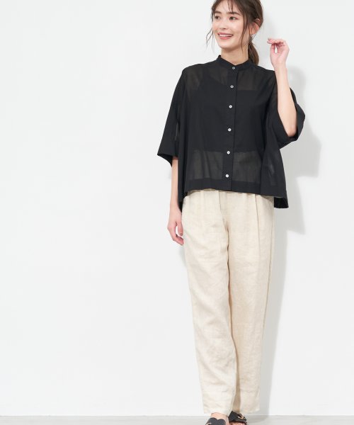 MICA&DEAL(マイカアンドディール)/【セットアップ対応商品】washed linen pants/img11