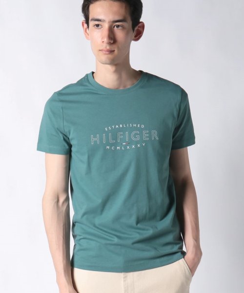 TOMMY HILFIGER(トミーヒルフィガー)/カーブロゴTシャツ/img20