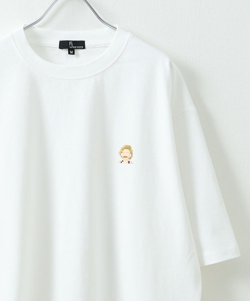 ZIP FIVE(ジップファイブ)/モザイクアートTシャツ/img14