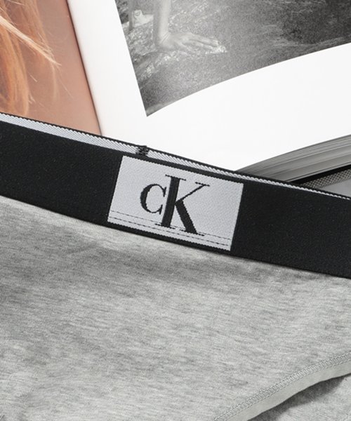Calvin Klein(カルバンクライン)/【CALVIN KLEIN / カルバンクライン】ショーツ　フロントロゴ　フルバック アンダーウェア レディース 下着 QF7222/img04