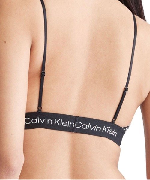 Calvin Klein(カルバンクライン)/【CALVIN KLEIN / カルバンクライン】CK アンダーウェア フロントロゴ ブラジャー 見せブラ スポーツブラ 下着 QF7216/img02