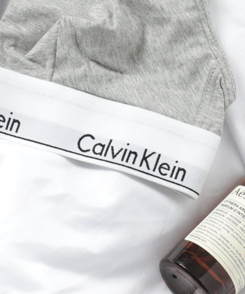 Calvin Klein(カルバンクライン)/【CALVIN KLEIN / カルバンクライン】ブラジャー　トライアングル アンダーウェア 見せブラ スポーツブラ 下着 QF1061/img08