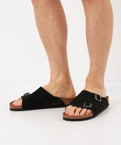 green label relaxing(グリーンレーベルリラクシング)/＜BIRKENSTOCK＞チューリッヒ ブラックスエード サンダル/img11