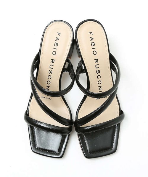 ○【別注】FABIO RUSCONI ラインヒールサンダル(505310233)｜阪急  