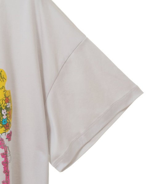 HIROKO BIS(ヒロコビス)/【洗える】パラリンアートチュニックTシャツ（Floris）/img06