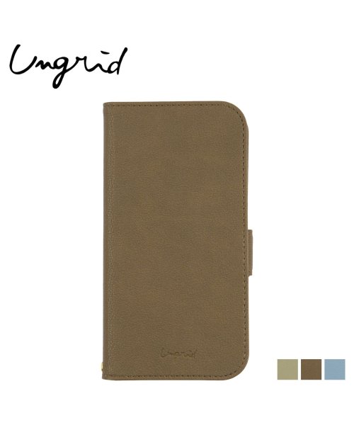 Ungrid(アングリッド)/アングリッド Ungrid iPhone 12 Pro スマホケース スマホショルダー 携帯 アイフォン 手帳型 ブックタイプ レディース BOOK TYPE /img01