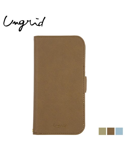 Ungrid(アングリッド)/アングリッド Ungrid iPhone 13 スマホケース スマホショルダー 携帯 アイフォン 手帳型 ブックタイプ レディース BOOK TYPE CASE/img01
