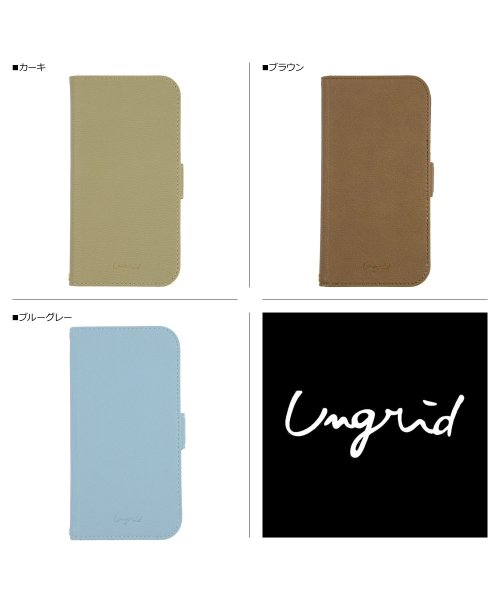 Ungrid(アングリッド)/アングリッド Ungrid iPhone 13 スマホケース スマホショルダー 携帯 アイフォン 手帳型 ブックタイプ レディース BOOK TYPE CASE/img02