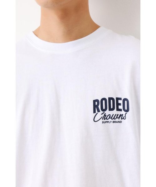 RODEO CROWNS WIDE BOWL(ロデオクラウンズワイドボウル)/メンズデニムアップリケTシャツ/img05