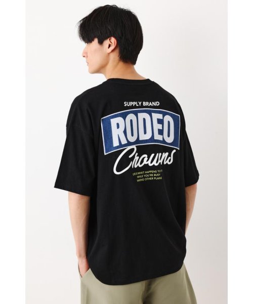 RODEO CROWNS WIDE BOWL(ロデオクラウンズワイドボウル)/メンズデニムアップリケTシャツ/img08